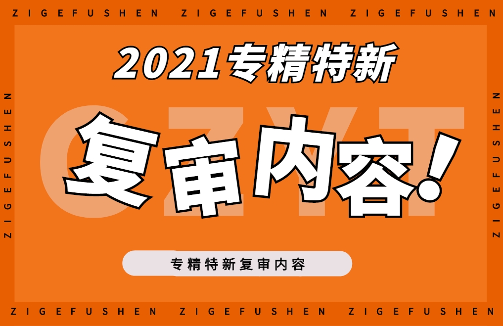 2021年專精特新中小企業(yè)復核哪些內容？